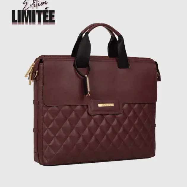 Noir Laptop Business Bag with Detachable Laptop Sleeve