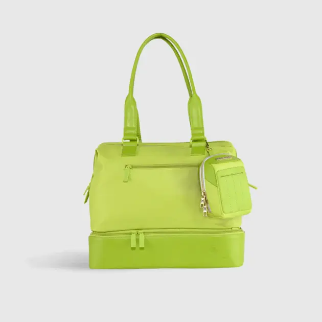 Paparazzi Travel Duo - Weekender Bag and Mini Pouch (Green)