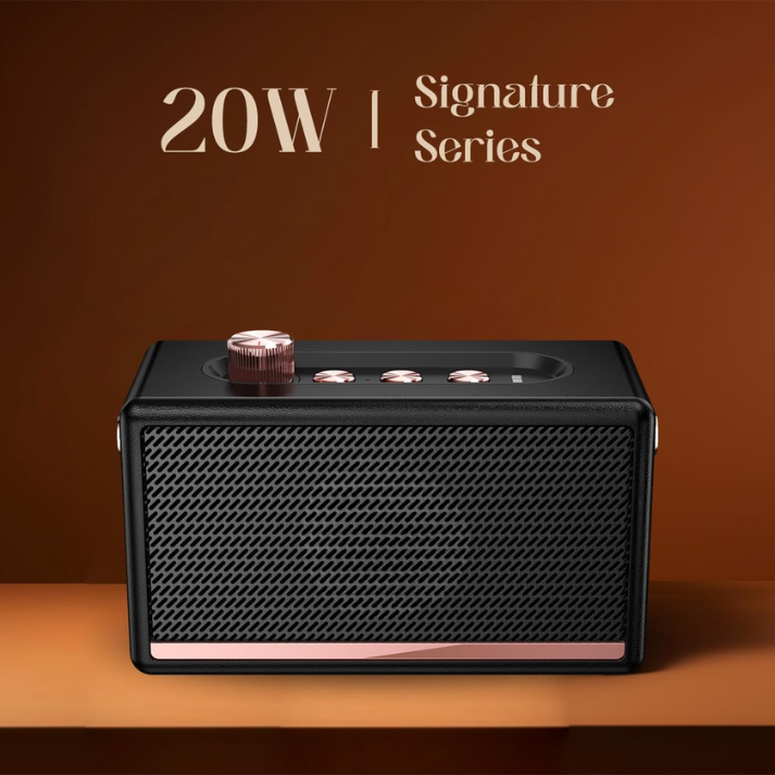 Retro Signature Bluetooth Speaker - Image 2