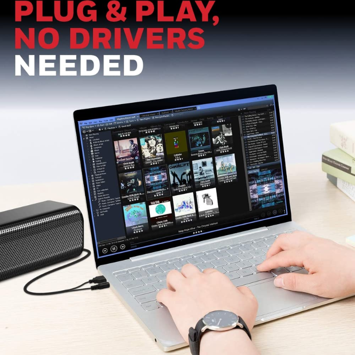 Portable USB Wired Soundbar - Image 3
